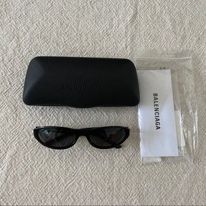 Balenciaga oval sunglasses